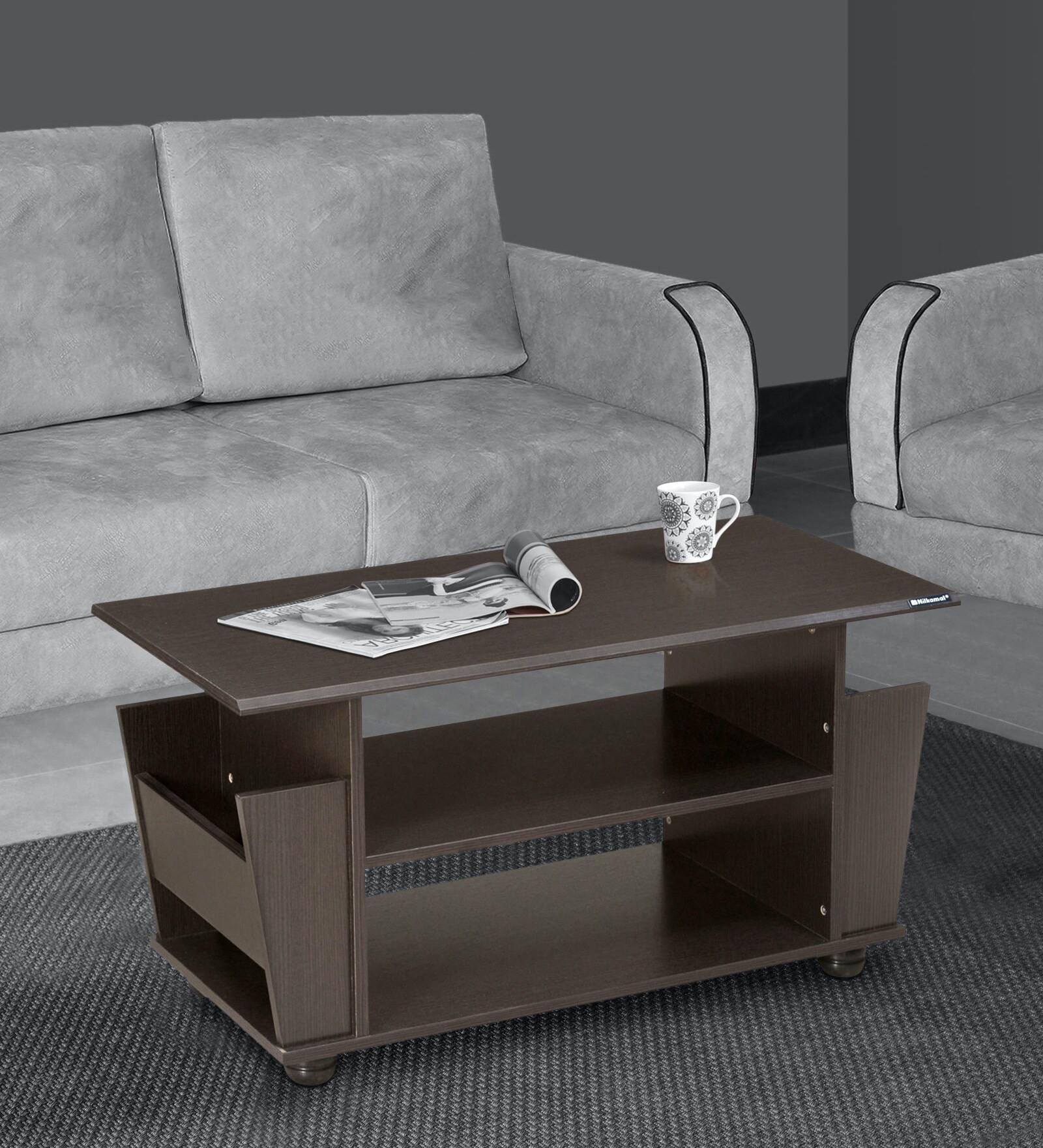 Buy Morley Coffee Table in Wenge Colour at 58 OFF by Nilkamal Pepperfry