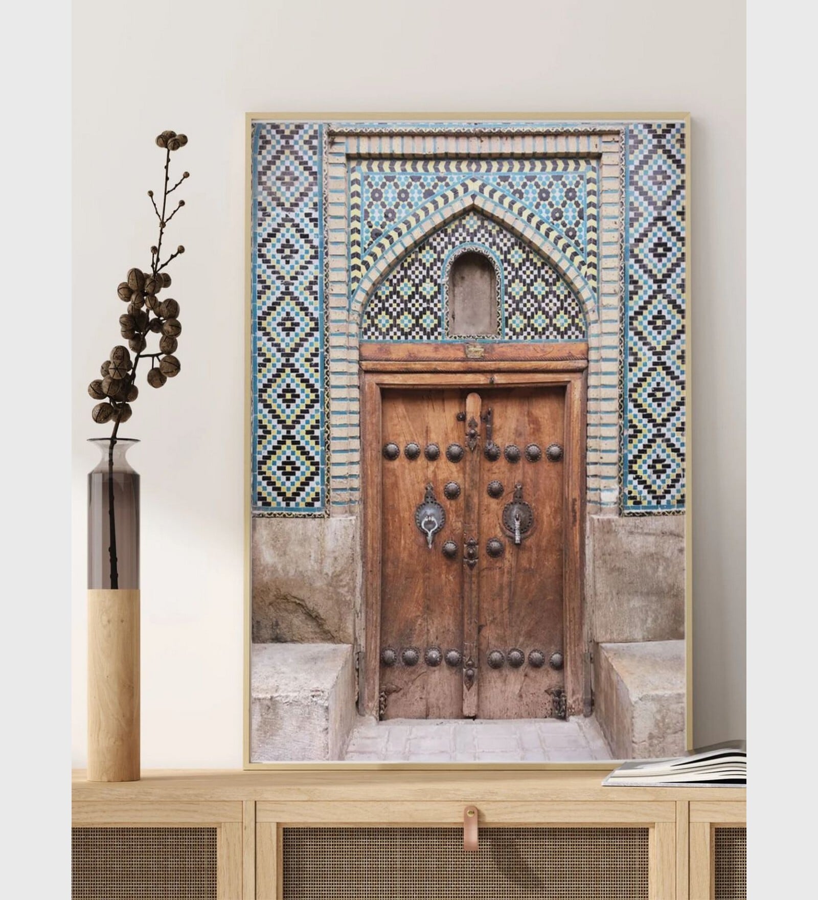 Moroccan door arabic architecture