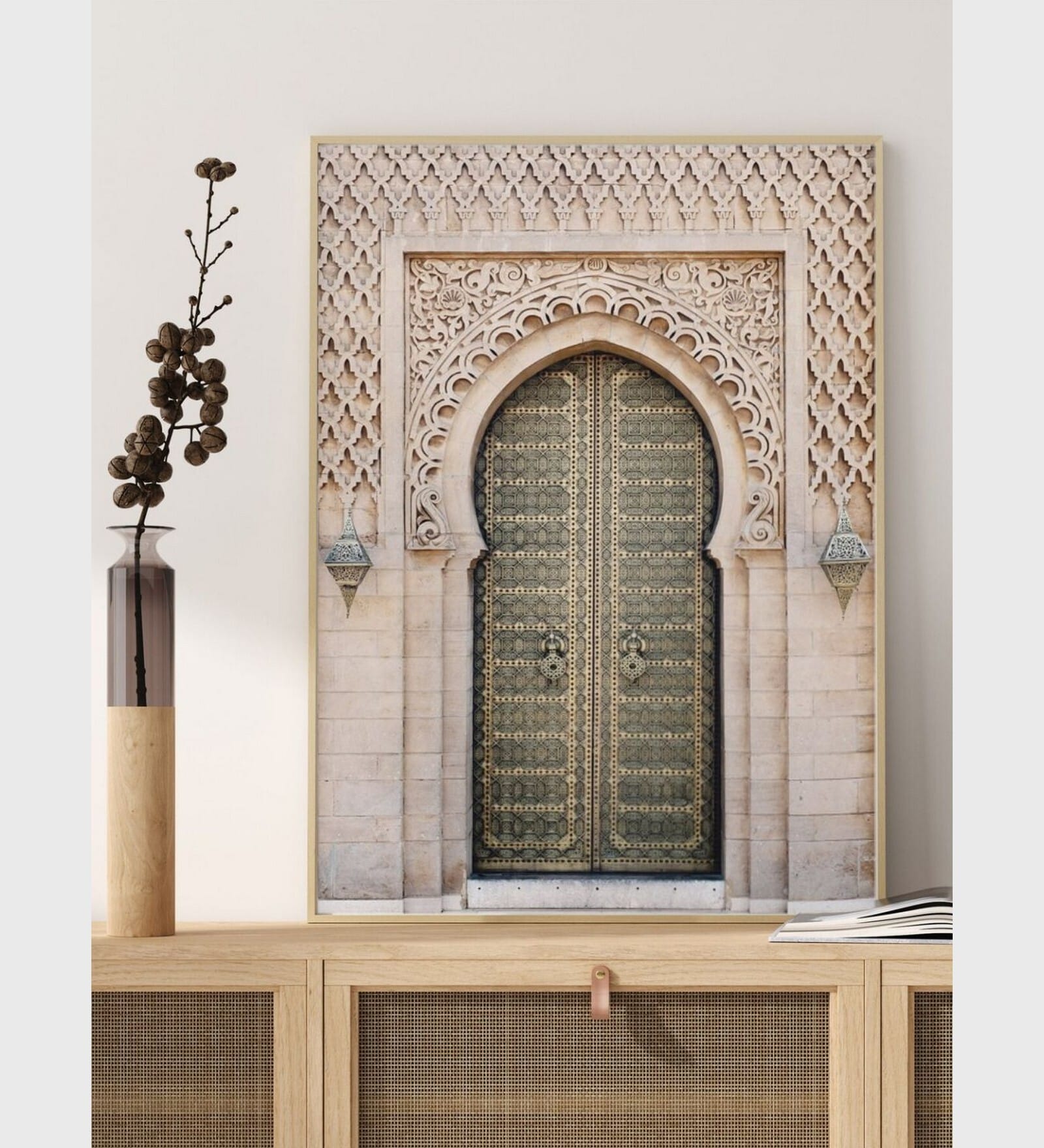 Moroccan door arabic architecture