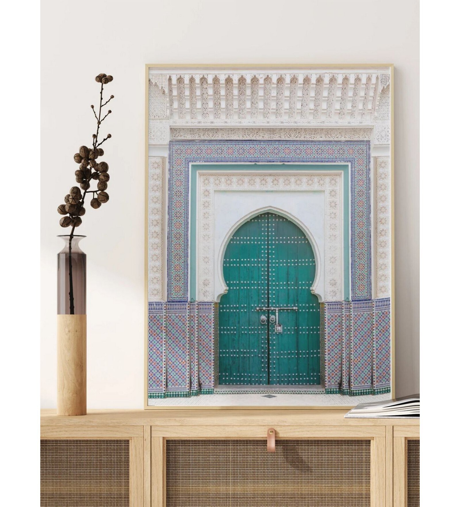 Moroccan Door ornamental wall art