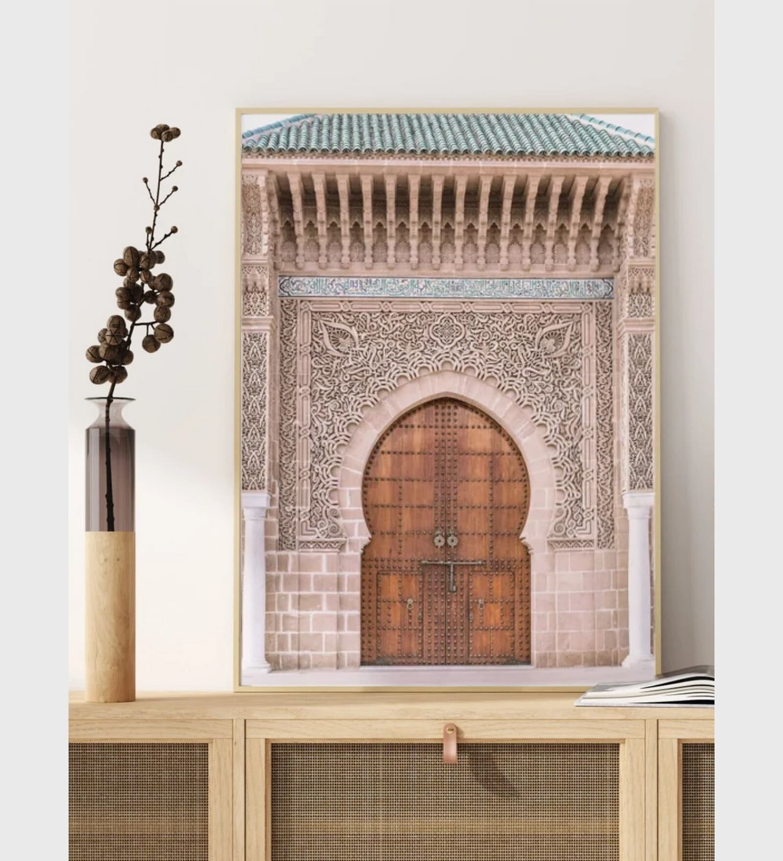 Moroccan door Painting