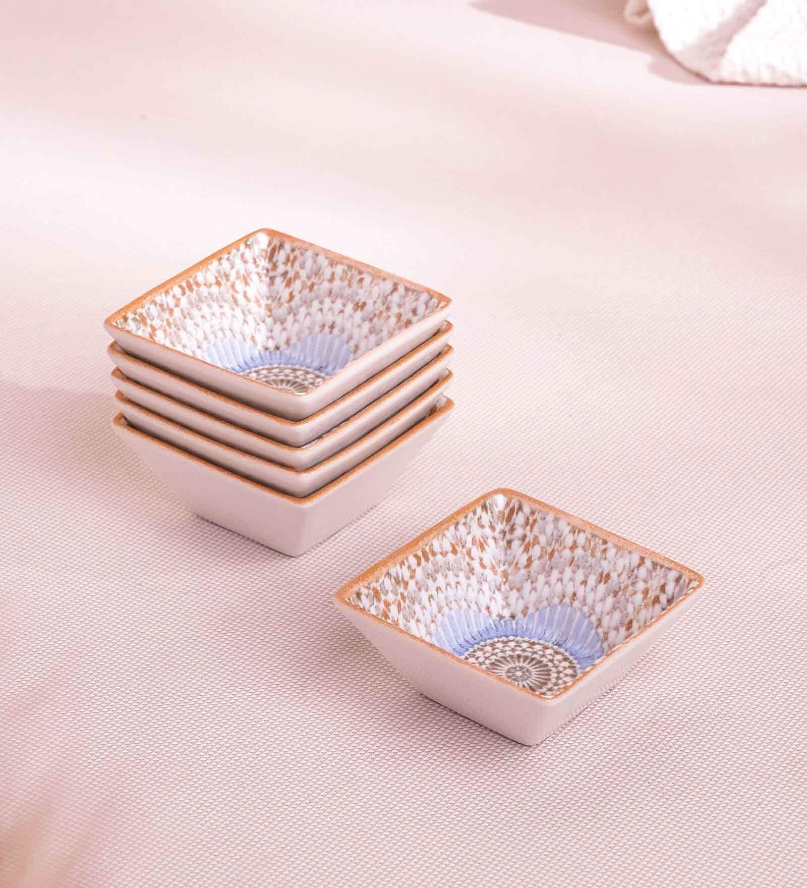 Morocco Collection Edge Bowl Set of 6