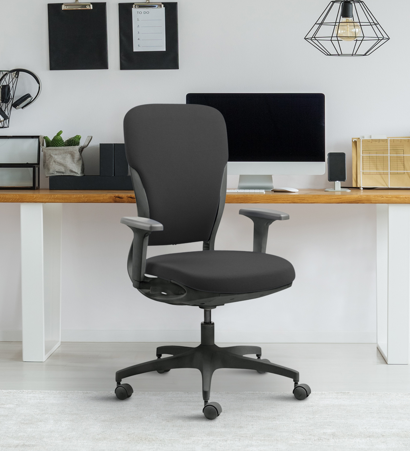Motion Fabric Ergonomic Chair in Carbon Black Colour