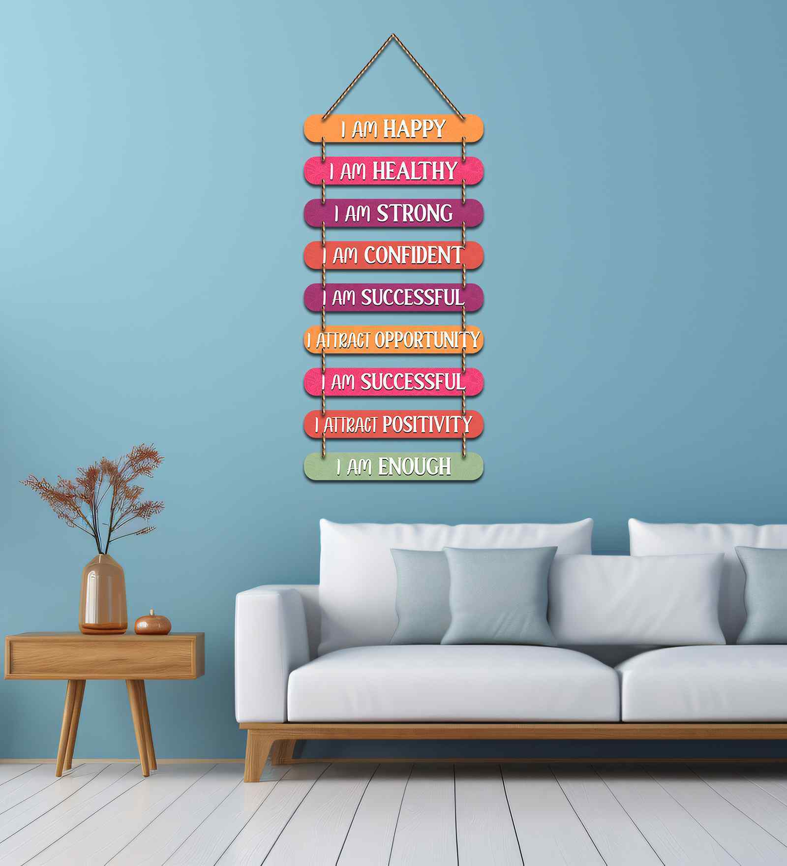 Motivation Quotes Mdf Wooden Wall Hanging Office