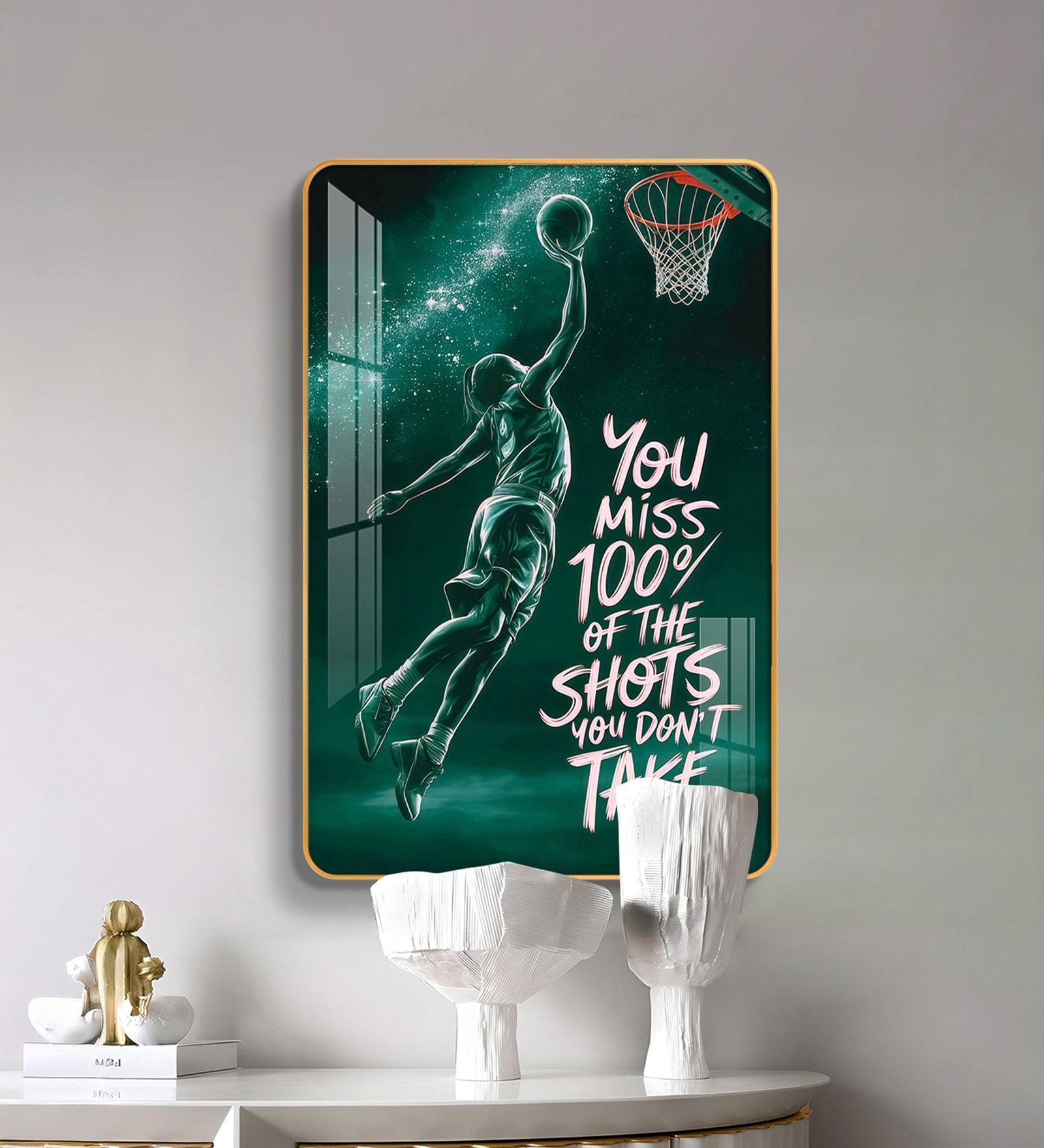 Motivational Quote MDF Wood Acrylic Wall Art