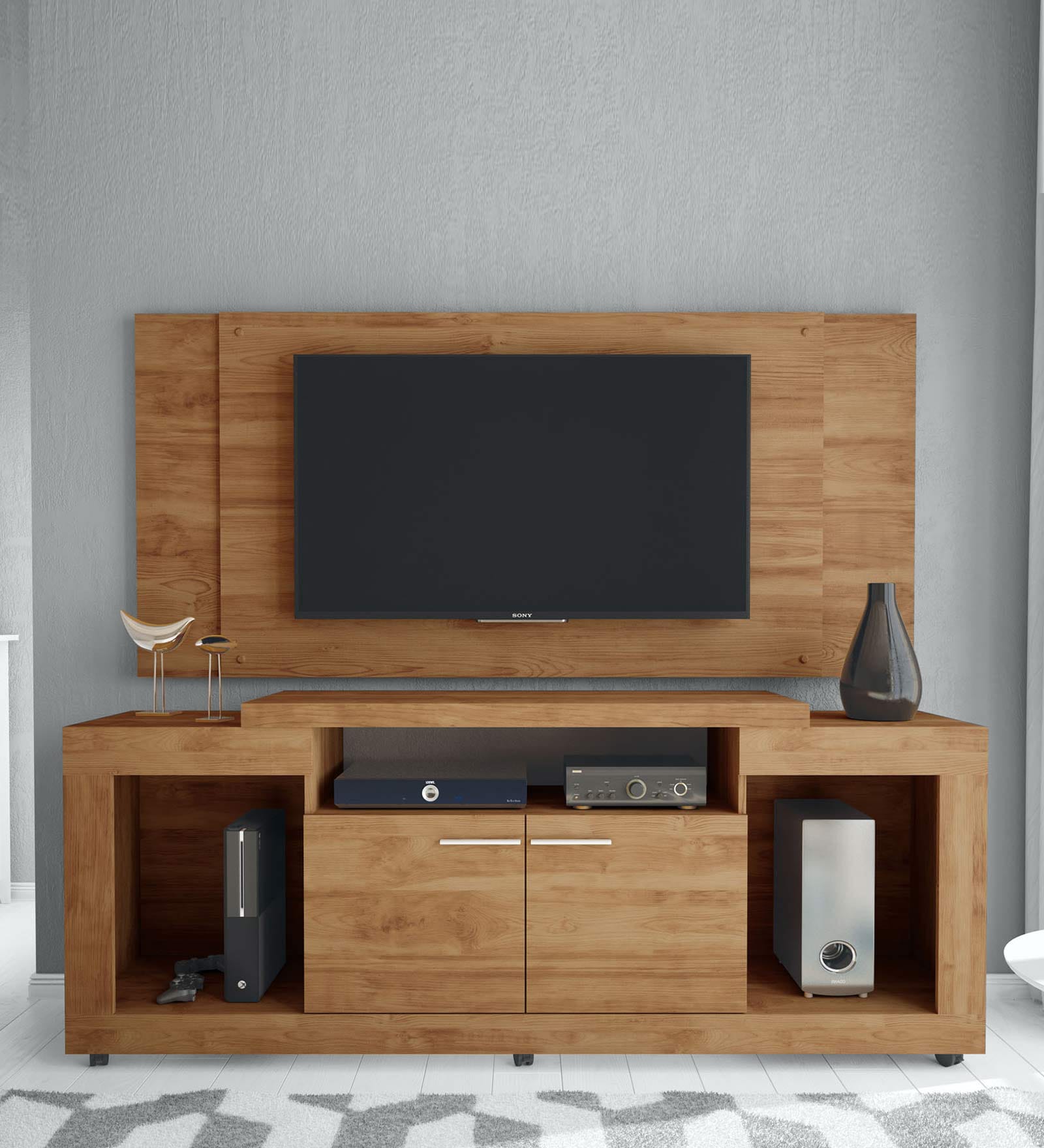 Oscar TV Unit in Burti Finish