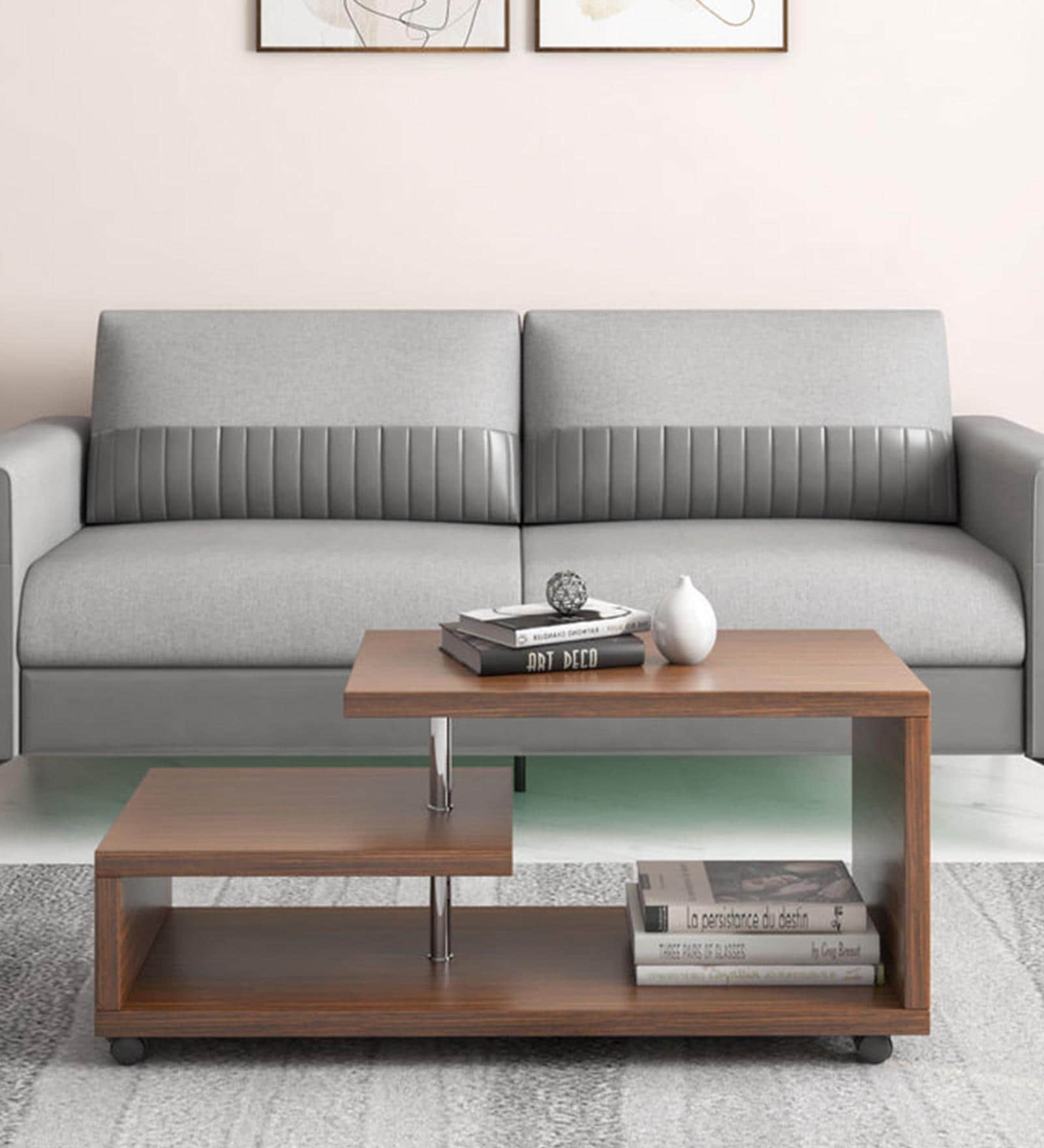 Moxie Coffee Table inLegno Oak Finish