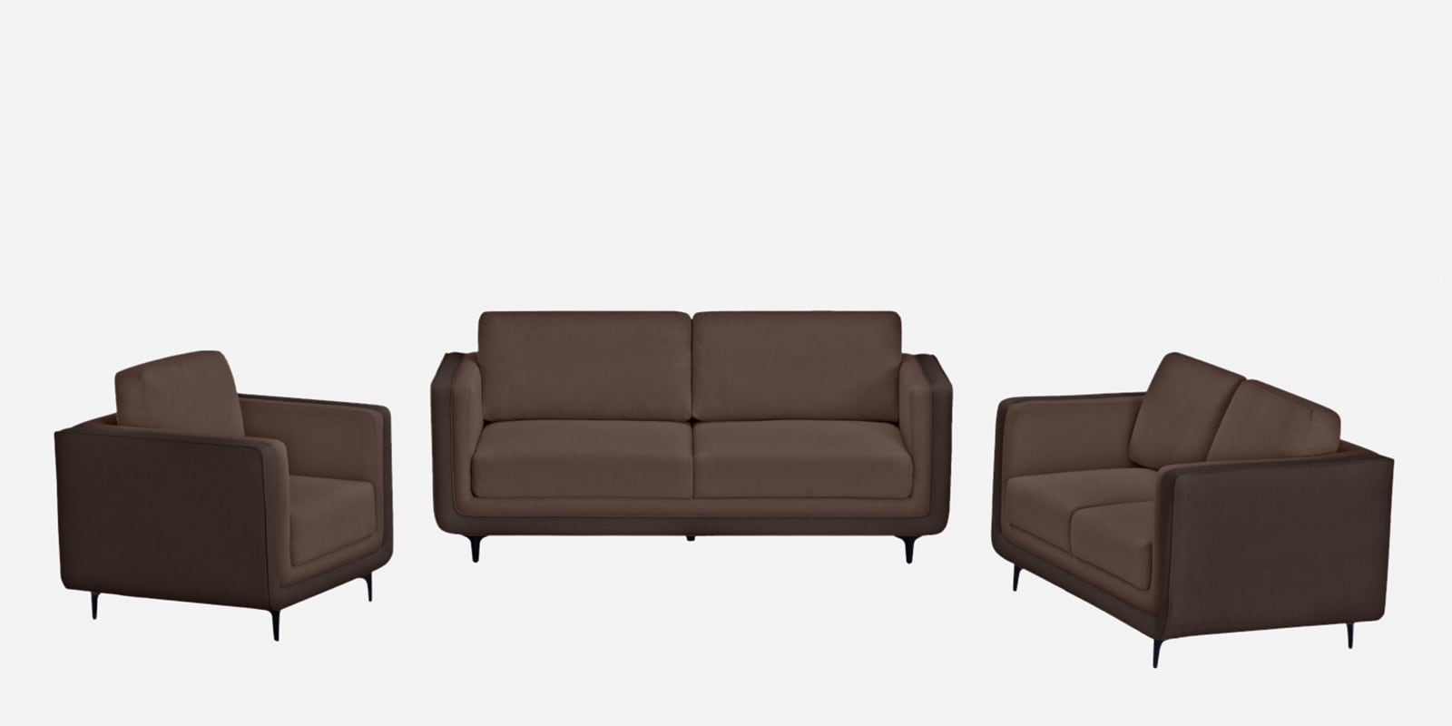 Mojo 2+2+1 Seater Sofa In Crazy Brown Colour Mojo 2+2+1 Seater Sofa In Crazy Brown Colour