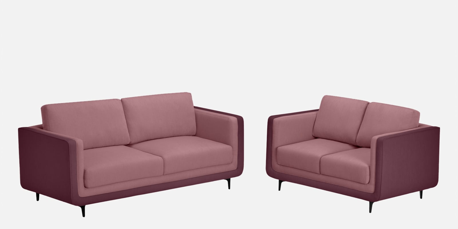 Mojo 3+2 Seater Sofa In Hazy Purple Colour