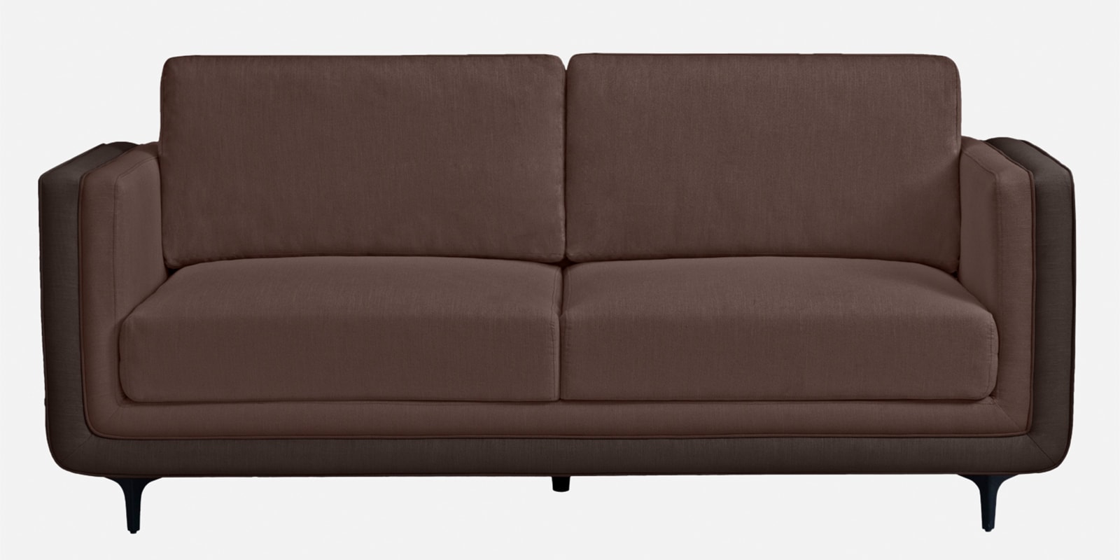 Mojo Fabric 3 Seater Sofa in Crazy Brown Colour