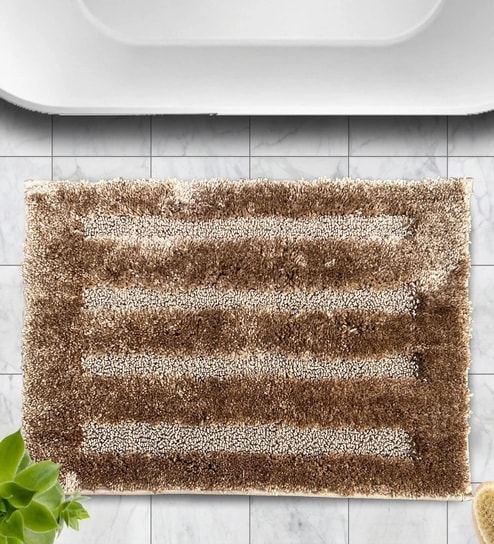 Mocka Microfibre 16x24 Inches Absorbent Bath Mat