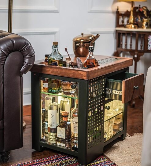 Pepperfry shop bar trolley