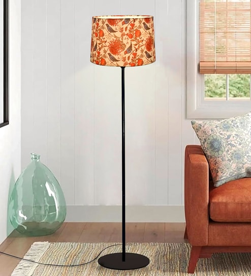 Red Modern Floor Lamp