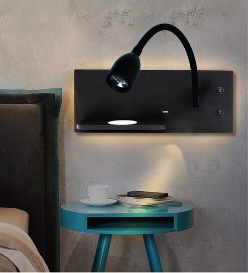 Modern Geometric Halo Ring Sconce in Brushed Bronze