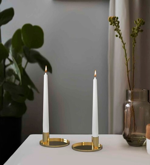Modern Tealight Stand for Elegant Lighting Set Of 2