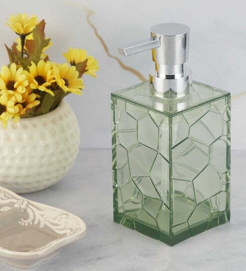Modern Transparent Acrylic Soap Dispenser