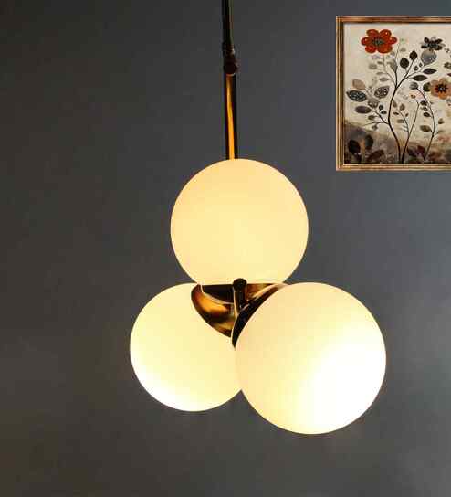 Modern Triple Globe LED Pendant Light