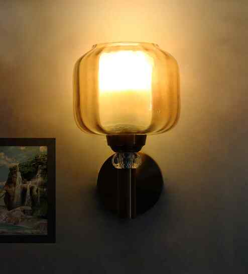 Modern Vintage Jar Globe Wall Light