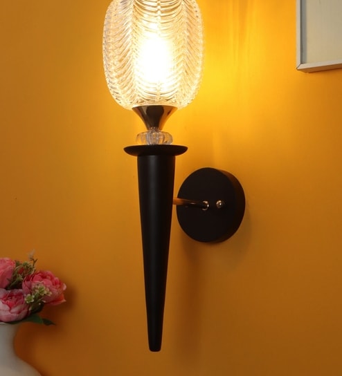 Monarch Brown & Mild Steel Wall Light