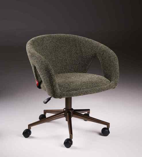 Montero Guest Chair In Green Color