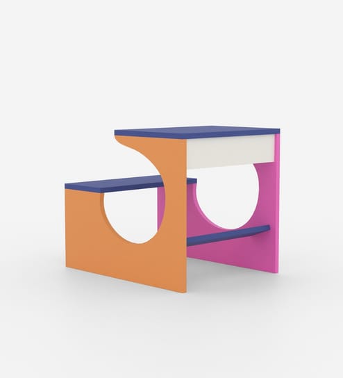 Montessori Toddler Activity Table & Chair in Orange Colour