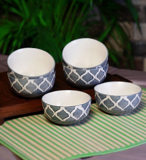 Goodhomes Stoneware Pasta Bowl GOODHOMES Designer Stoneware Salad cum Pasta  Bowls (Set of 4 pcs) Price in India - Buy Goodhomes Stoneware Pasta Bowl  GOODHOMES Designer Stoneware Salad cum Pasta Bowls (Set