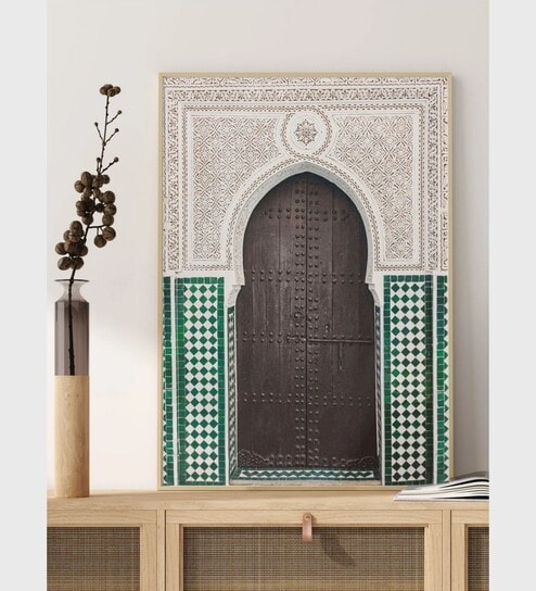 Moroccan door arabic architecture