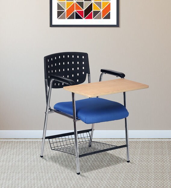 Buy Madison Modern Training Chair In Black Blue By Vj Interior Online Training Chairs Chairs Furniture Pepperfry Product