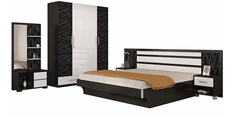 pepperfry bedroom set