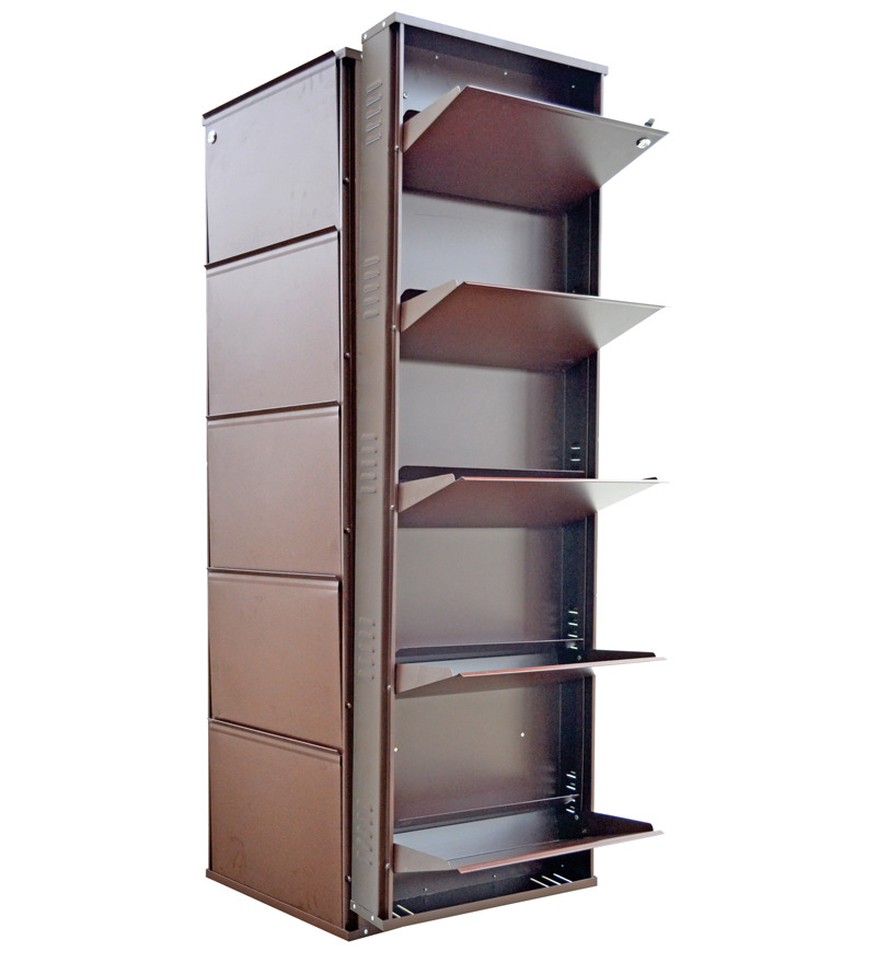 Buy Vladiva Space Saving Five Level Shoe Rack Online - Metal Shoe Racks ...