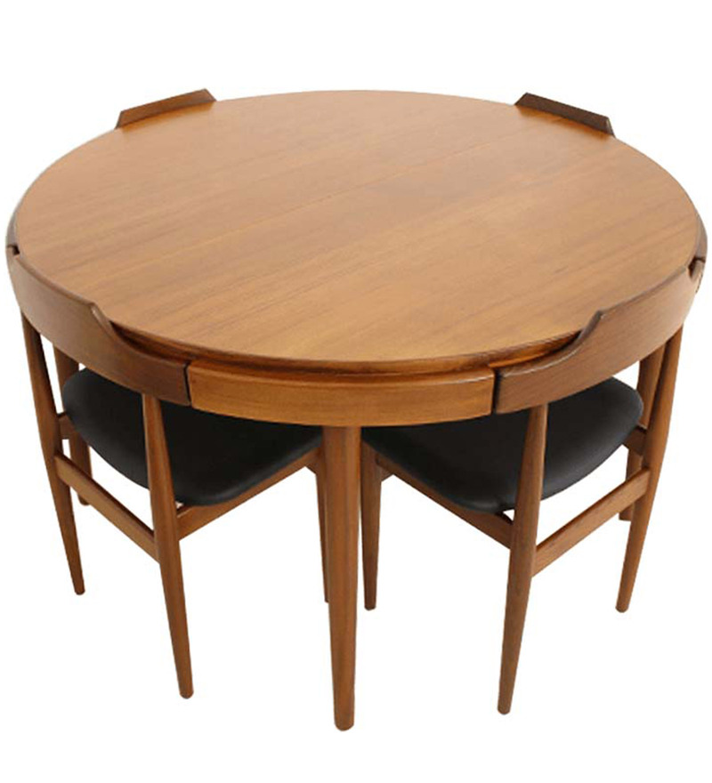 pepperfry round dining table 4 seater