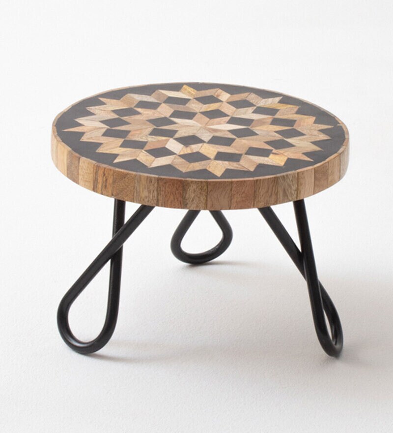 Buy Modern Scandinavian Black Cake Stand By CasaDecor Online Cake