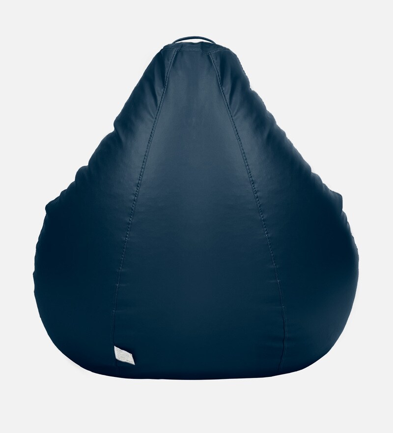 Buy Modern XXL Bean Bag Cover in Blue Colour by Online Bean