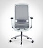 Model 54 Breathable Mesh Ergonomic Chair With Nylon Base In Grey Colour