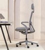 Model 92 Breathable Mesh Executive Chair In Grey Colour