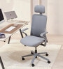 Model 92 Breathable Mesh Executive Chair In Grey Colour