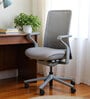 Model 92 Breathable Mesh Executive Chair In Grey Colour
