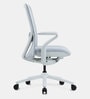 Model 92 Breathable Mesh Executive Chair In Ivory Colour