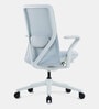 Model 92 Breathable Mesh Executive Chair In Ivory Colour