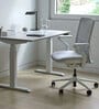Model 92 Breathable Mesh Executive Chair In Ivory Colour