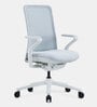 Model 92 Breathable Mesh Executive Chair In Ivory Colour