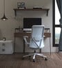 Model 92 Breathable Mesh Executive Chair In Ivory Colour