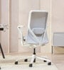 Model 92 Breathable Mesh Executive Chair In Ivory Colour