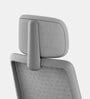 Model 92 Breathable Mesh Executive Chair With Headrest In Grey Colour