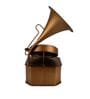 Model Clock Retro Gramophone Gold Vintage Clock