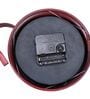 Model Clock Vintage Dual Time Glasses Red