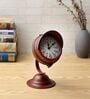 Model Clock Vintage Spotlight Red Decorative Clock