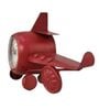 Model Clock Vintage Wingplane Red Decorative Clock