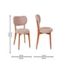 Modena Dining Chair In Natural Finish