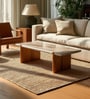 Modena Toronto Marble Coffee Table In Natural Finish